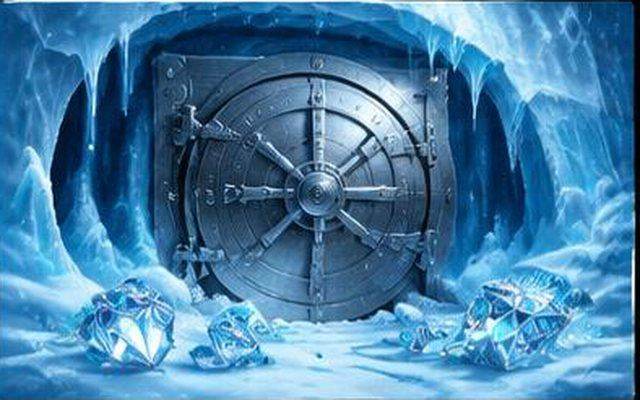 Frozen Vault — ilustrație de joc