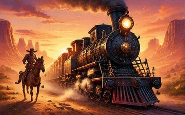 Frontier Express — ilustrație de joc