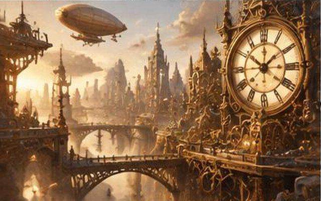 Clockwork City — ilustrație de joc